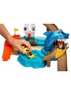 Трек Hot Wheels змініть колір машини / гарячих коліс Sharkport showdown trackset