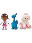 М'яка іграшка Disney plush Дракон Стаффі Лікар Плюшева 20 см 