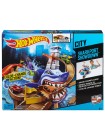 Трек Hot Wheels змініть колір машини / гарячих коліс Sharkport showdown trackset