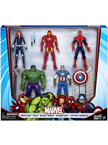 Подарунковий набір Hasbro 5 фігурок Месники Avengers Marvel 
