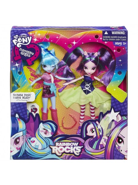 Набор кукол май литл пони Ария Блэйз и Соната Дак  My Little Pony