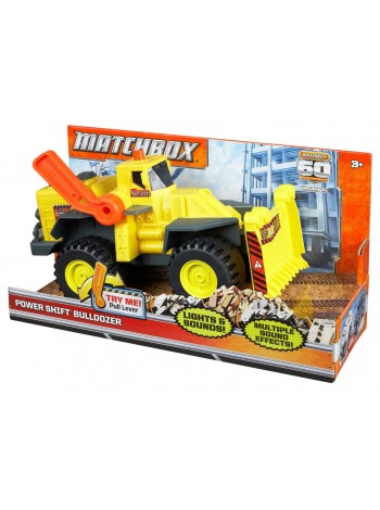 Бульдозер Matchbox із світловими та звуковими ефектами