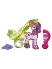 Ігрова фігурка My Little Pony прозора з блискітками та аксесуарами 