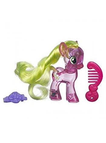 Ігрова фігурка My Little Pony прозора з блискітками та аксесуарами 