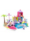 Конструктор Mega Bloks Барбі пляж Barbie