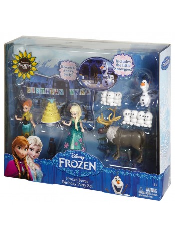 Ігровий набір з фігурками Крижане серце Frozen День народження Анни 