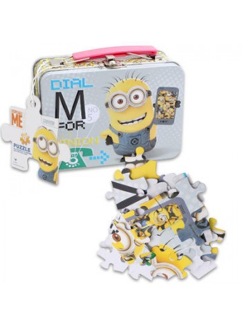Пазл у залізній коробці Міньйони Посіпаки Minions Deluxe