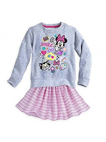 Набор для девочки 5/6 лет Минни Маус Дисней / Minnie Mouse Clubhouse Skirt Set Disney