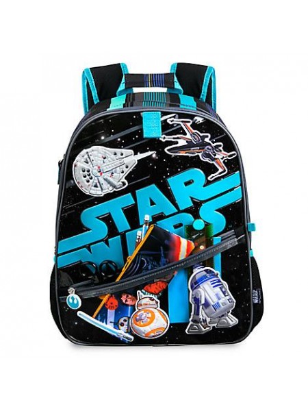 Рюкзак звездные войны Дисней с виниловыми наклейками / Star wars Backpack Disney