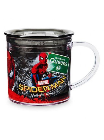 Чашка Дисней Спайдермен с двойной стенкой и декором/ Spider-Man BPA free Cup Disney 