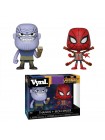 Funko Pop Набір вінілових фігурок Залізна людина павук і Танос Месники Війна нескінченності